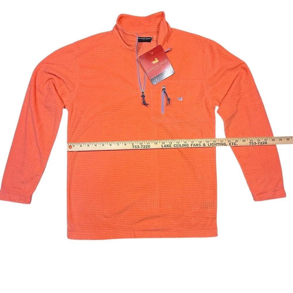 Southern Marsh Mens FIELDTEC DUNE PULLOVER Small‎ In Coral